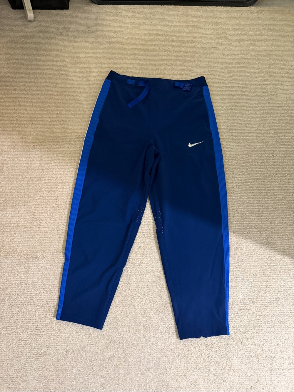 Nike Navy and Royal Blue Jogger Sweatpants